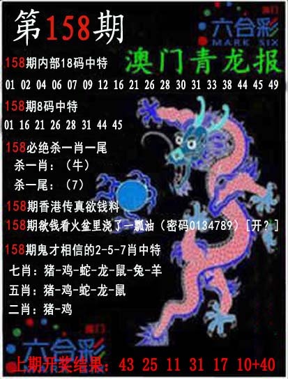 158期青龙报[图]